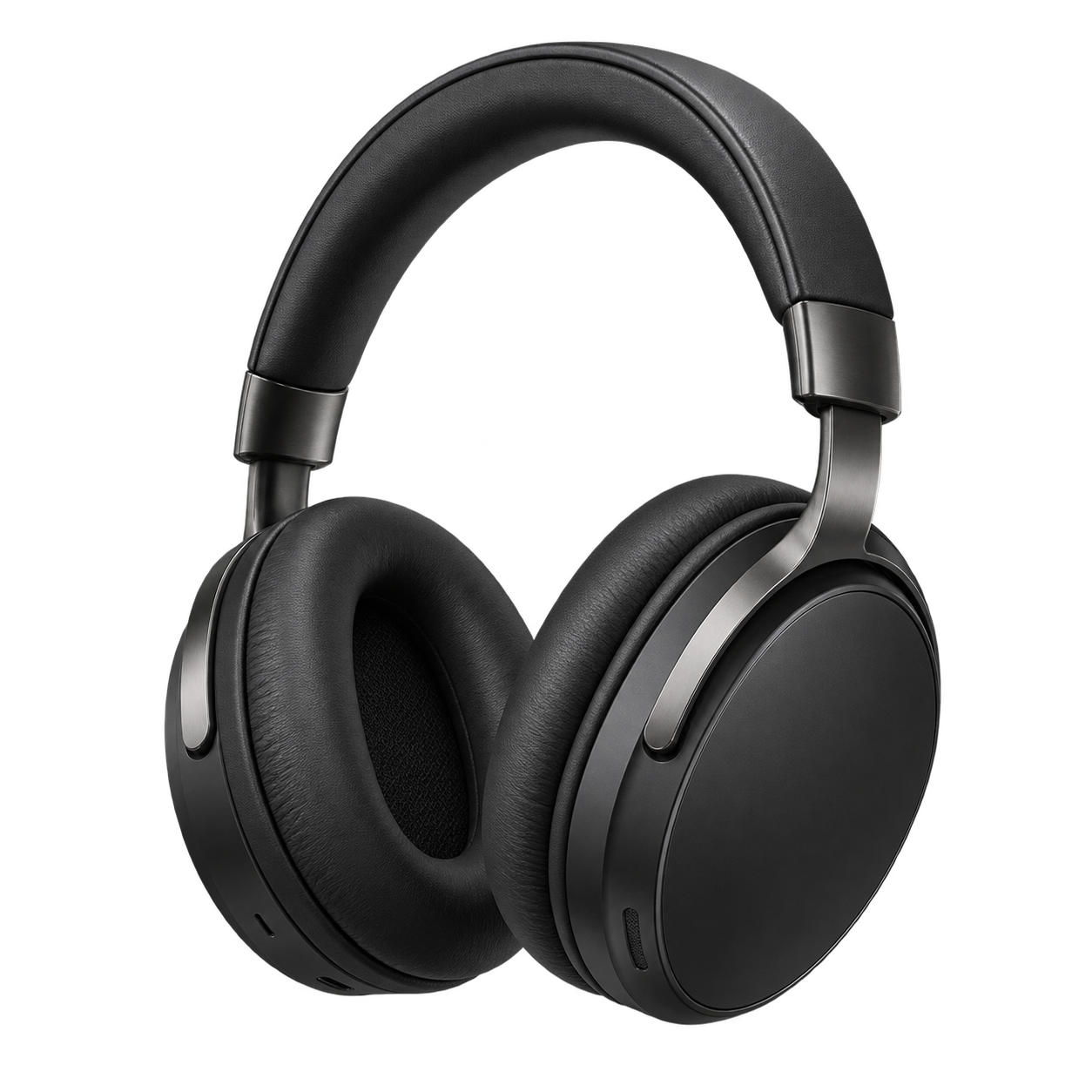 Fictional black Arc One over-ear headphones